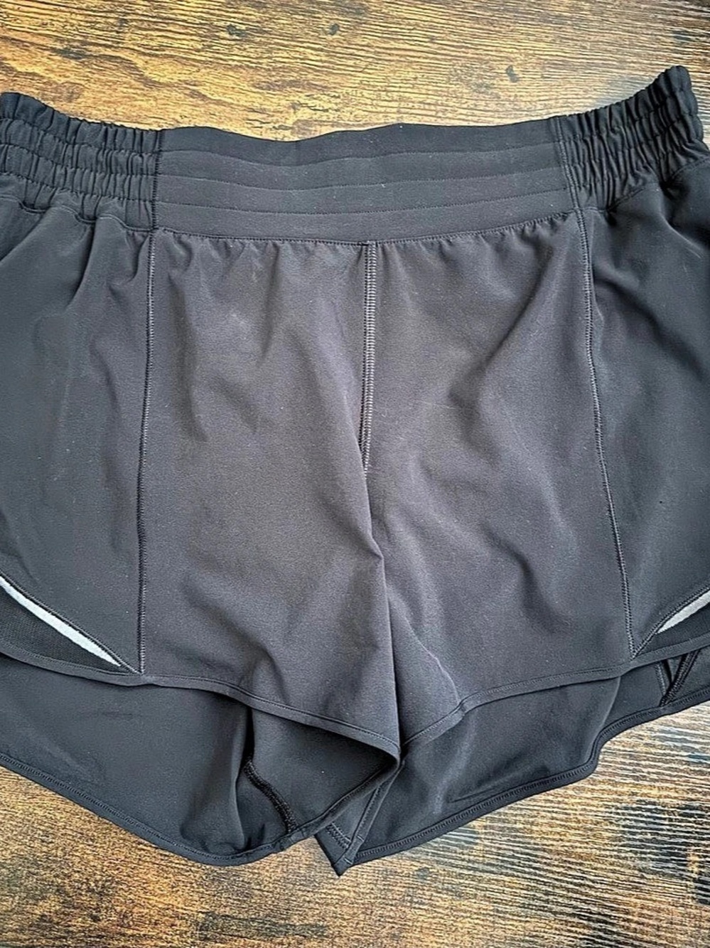 lululemon Hotty Hot High-Rise Short 4" Black Size 12